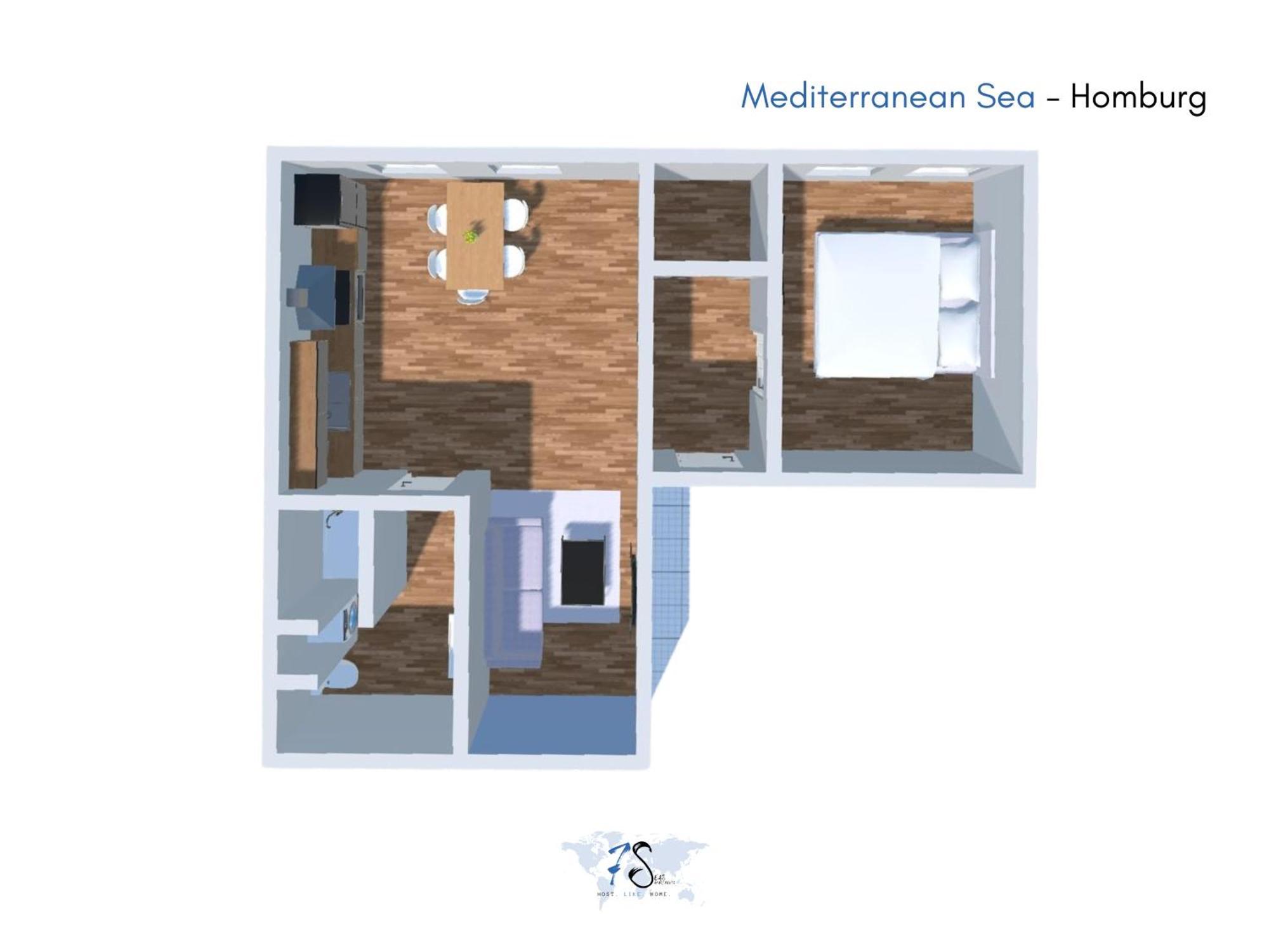 7Seas Boutique Aparthotel Homburg - Stilvoll, Digital & Ideal Fuer Familie & Business Номер фото
